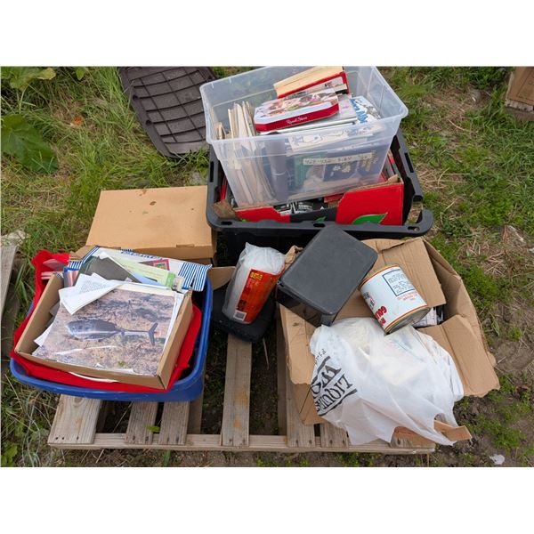 pallete lot of misc. items