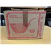 Image 6 : Vintage Arlington Punch Bowl set  w/ Orignal Box (Missing a few glasses)