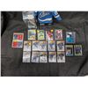 Image 4 : Lot of sealed sports card, Blake Wheeler Stand, William Karlson Card and puck, and Pokemon Kyorge an