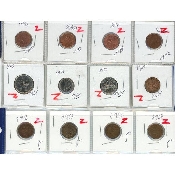 Collection of Variety of coins (Years, conditions, and rariety)