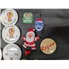 Image 10 : (4) Décor special spoons (1) Special Bottle Opener w/ Collectin of Variety of Pins