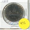 Image 1 : 1975 Canadian silver dollar Voyageur Canoe