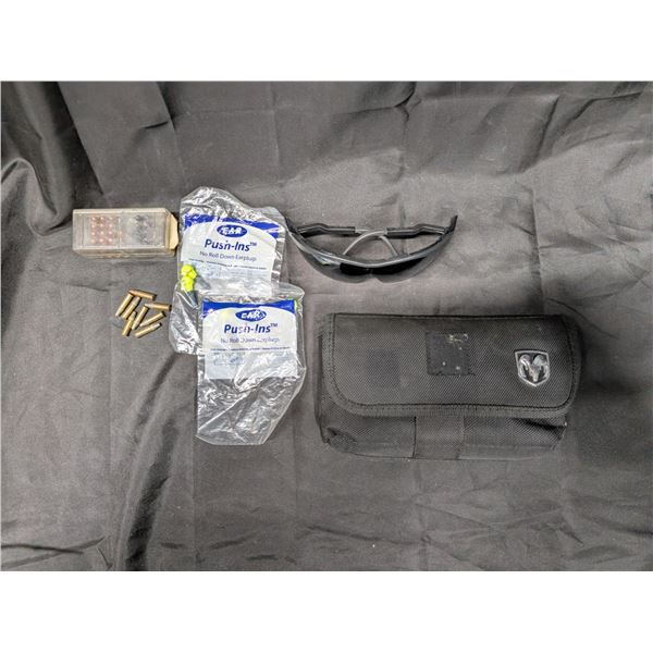 2007-2009 Dodge Ram Carry bag (Excellent Condition) w/ Bullets (PAL REQURIED), ear plugs, and Glasse