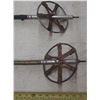 Image 4 : Vintage 1940's Ski Poles. (Height 55")