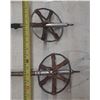 Image 5 : Vintage 1940's Ski Poles. (Height 55")