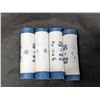Image 1 : (4) BU Rolls 5 Cents Canadian 2005 Beaver