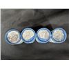 Image 3 : (4) BU Rolls 5 Cents Canadian 2005 Beaver