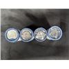 Image 3 : (4) BU Rolls 5 Cents Canadian 2007 Beaver