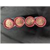 Image 3 : (4) BU Rolls 1 Cent Canadian 2005 No P