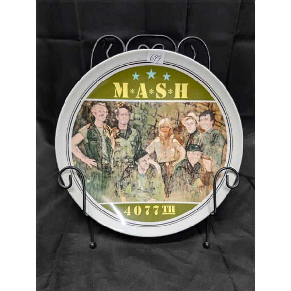 RARE MASH 4077 Limited Edition Plate + Stand