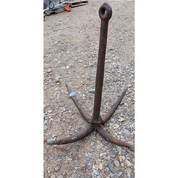 Ships Anchor Mid 1800s Great Decor boot 70ilbs Approx. 30"x36" (Believed European)