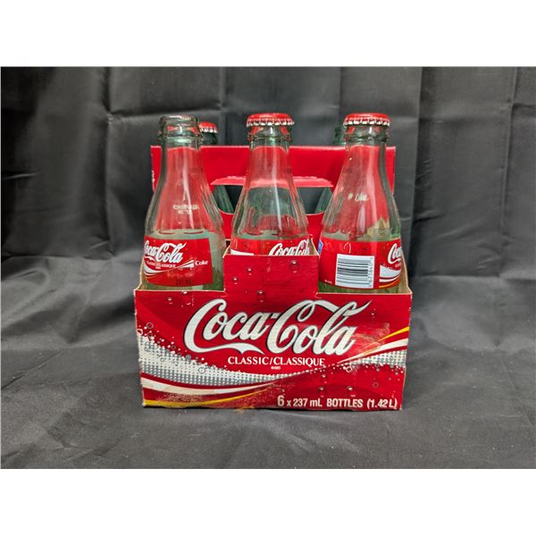 Mini Coke Bottle 6 pack + case "Athens"