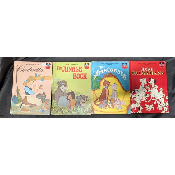 Aristocrats, Cinderella, 101 Dalmatians, and Jungle Books 1970s