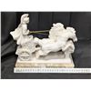 Image 2 : Stone Horses + Chariot (Heavy ) Great Condition 11"x4"x9.5" High