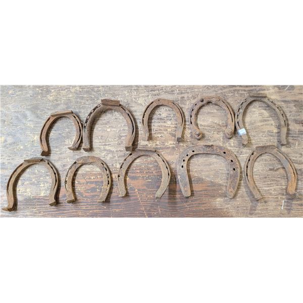 (10) 1890-1910 DMFT Horse Shoes