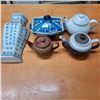 Image 2 : Vase dish and tea pots