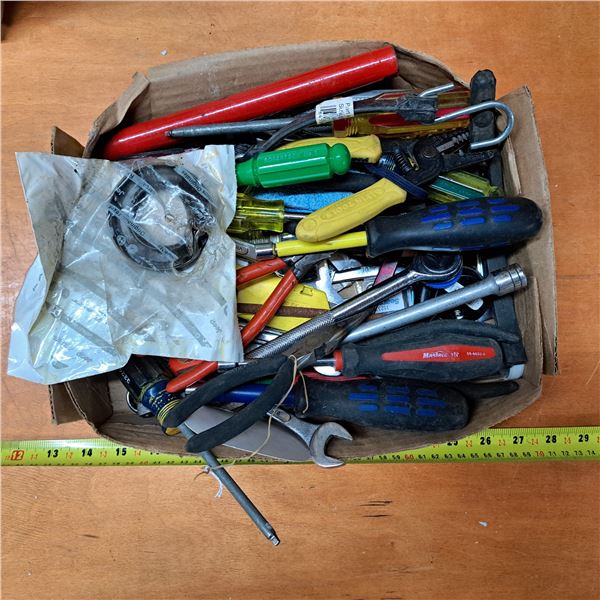 Lot of tools- screw drivers