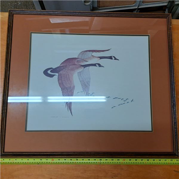 Picture of geese- 29" by 25"