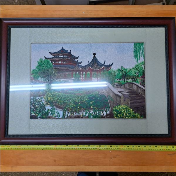 Needle work picture- 32" by 23'