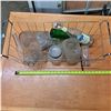 Image 1 : Lot of vintage glass bottles