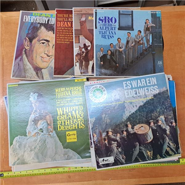 Lot of various records