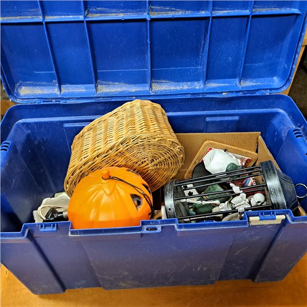 Lot of halloween an christmas decore