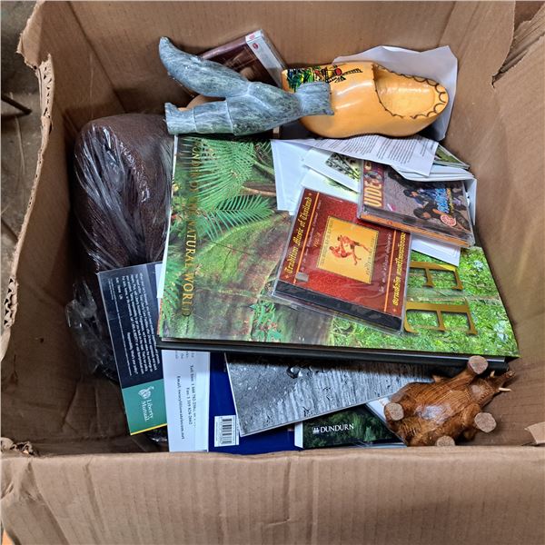 Box of misc items