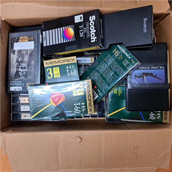 Various VHS videos