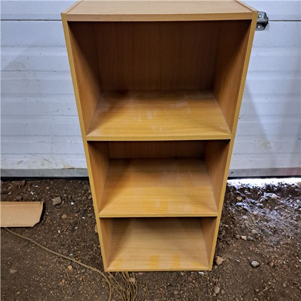 3 tier Book shelf- 11" by 13" by 31"H