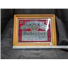 Image 1 : Beer sign/ Mirror BUD Approx. 14"x11"