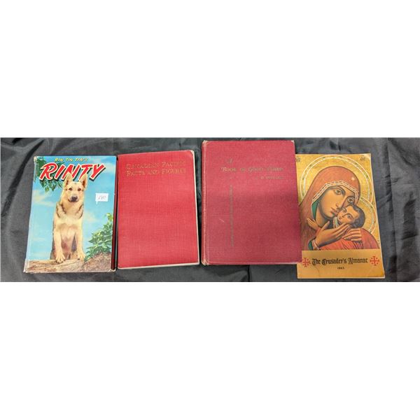 Almanac 1965- Poems 1959-CP Rail 1937- Rin Tin Tin