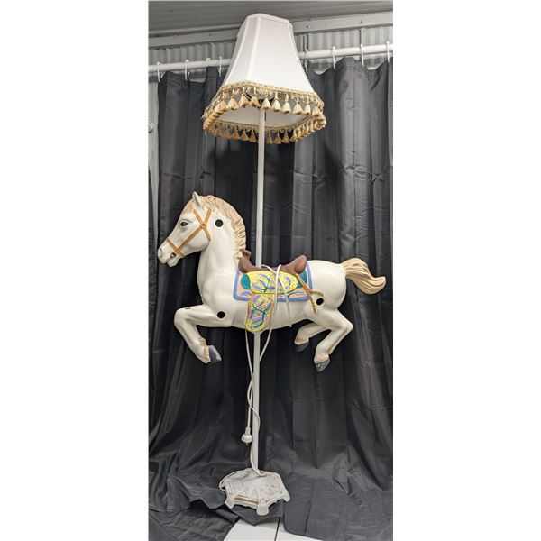 Large Vintage Horse Merry go Round Light Pony (Still works)