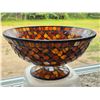 Image 3 : Lead Glass Mosaic Fruit Bowl