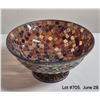 Image 5 : Lead Glass Mosaic Fruit Bowl