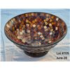 Image 6 : Lead Glass Mosaic Fruit Bowl
