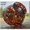 Image 8 : Lead Glass Mosaic Fruit Bowl