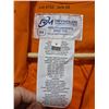 Image 3 : NEW never worn Orange Safety Coveralls.  High Visability, Reflective Stripes.  Size 44 T.