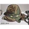 Image 2 : Military Steel Helmet with camo cover and band