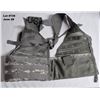 Image 3 : Military Camo Tactical Vest. Netting interior. Size is adjustable