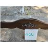 Image 2 : Hardwood couch/planter table - 48 inches long, 18 wide, 40 high