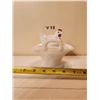 Image 1 : Vintage Westmoreland Milk Glass Chicken on a Basket Candy Dish