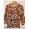 Image 1 : Auction Highlight! Vintage Cree Beaded Jacket. Made in Northern Manitoba. Must see pictures! Size is