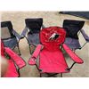 Image 3 : 6 foldable lawn chairs - 2 are from Hockey Canada