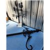 Image 1 : 24 inch metal weather vane, 7 foot iron plant hanger