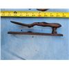 Image 7 : 3 beautiful cast iron pieces - bell has lovely tone, Horse Towel Hanger, Shovel Door Knocker