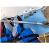 Image 3 : Marine lot - 3 life jackets, 2 bottles (1 is half) 3m Boat Restorer, rooftop wind deflector, motor s