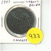 Image 1 : 1997 Labatt Brier medal issued by Calgary. Unc.