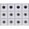 Image 2 : Set of 12 Canadian Specimen Nickel 5 Cents. Includes 1997, 2006P, 2007, 2008, 2010, 2011, 2012, 2013