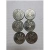 Image 3 : Lot of 13 (1968-76, 79, 81-83) canadian half-dollar coins
