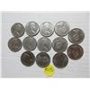 Image 4 : Lot of 13 (1968-76, 79, 81-83) canadian half-dollar coins